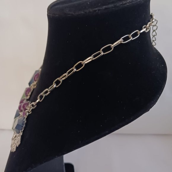 3pc Statement Necklace & Bracelets Set - Picture 5 of 10